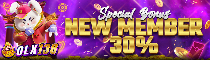 BONUS NEW MEMBER SPESIAL 30%
